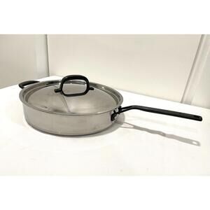 KitchenAid 11-Piece 5-Ply Clad Stainless Steel 5 Qt Saute Pan With Lid